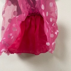 ミニーちゃん NNJXD 120cm 半袖ワンピース 黒・ピンクの画像