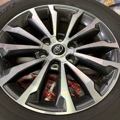 【美品】150プラド後期TZ-G純正19インチ　265/55r19 4本の画像