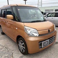 【支払総額14.8万円】h26年式スペーシア車検令和9年11月パワスラ 修復歴無しバックカメラ 激安ハイトワゴン！の画像