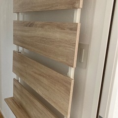 突っ張り棚(ナチュラル)の画像