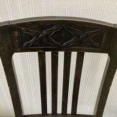 木製椅子　２脚セット　アンティーク家具　ヴィンテージの画像