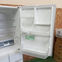 263送料設置無料　日立　自動製氷機能付き大型冷蔵庫　401L  洗濯機の画像