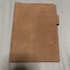 本革手帳カバーの画像