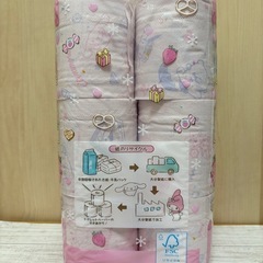 ①新品未使用✨サンリオ トイレットペーパー クレーンゲーム獲得品 12ロール❁¨̮の画像