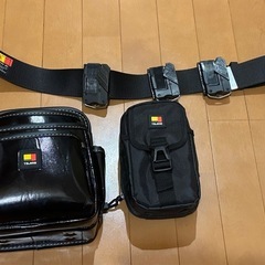 タジマ　腰袋　ベルト　ポーチ　ほぼ未使用の画像