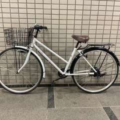 見て 美品 多数 新品交換 シテイサイクル　27インチ　シマノ6速の画像