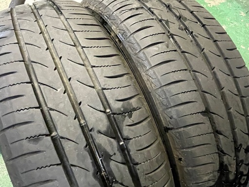 トヨタ純正アルミホイール ラクティス用　2本バリ溝2本ツルツル
