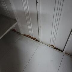 解体済み　イナバ　大型　物置　倉庫　ガレージ　奥行1790mm×横2210mm MBW-40 現状渡しの画像