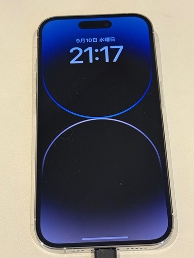 【ジャンク品】iPhone14Pro 本体　256GB 背面割れ　操作問題なし