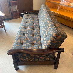 カリモク　ソファベッド　コロニアル　シングルの画像