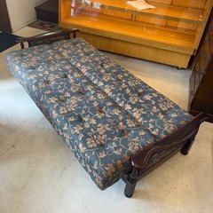 カリモク　ソファベッド　コロニアル　シングルの画像