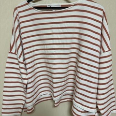 ビックシルエットボーダーTシャツの画像