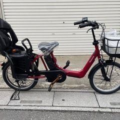 試乗🉑新車仕上げ⭐️中古子供乗せ電動自転車ギュットアニーズの画像