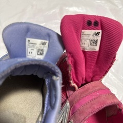 [中古] ニューバランス 996 キッズ スニーカー 運動靴 17cm  2足セットの画像