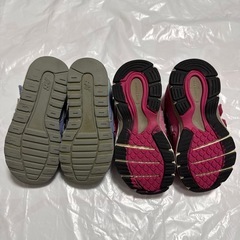 [中古] ニューバランス 996 キッズ スニーカー 運動靴 17cm  2足セットの画像