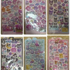 ぷくぷくシール2枚で1000円の画像