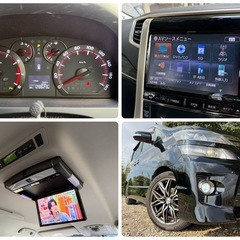 ⭕️ローン&クレジット決済OK⭕️◆車検R8年3月◆H25年ヴェルファイア◆社外9型ナビ◆後席モニター◆両側電動スライド◆の画像