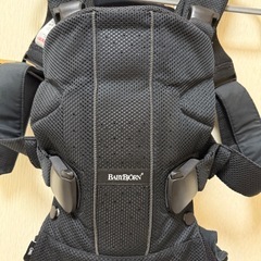 BabyBjorn 抱っこ紐　メッシュ　ブラックの画像