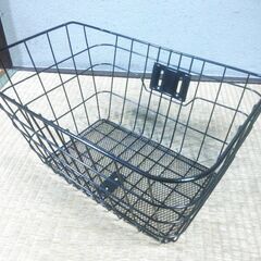 決定★大きい前カゴ★ママチャリ自転車★ブラック★の画像