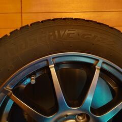 軽用　ワゴンR等に　トーヨー製スタッドレスタイヤ　155/65/R14 ホイール付き　溝あり　4本セットの画像