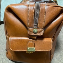 価格相談可能★McGREGORマクレガー本革ボストンバッグ ブラウンの画像