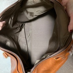 価格相談可能★McGREGORマクレガー本革ボストンバッグ ブラウンの画像