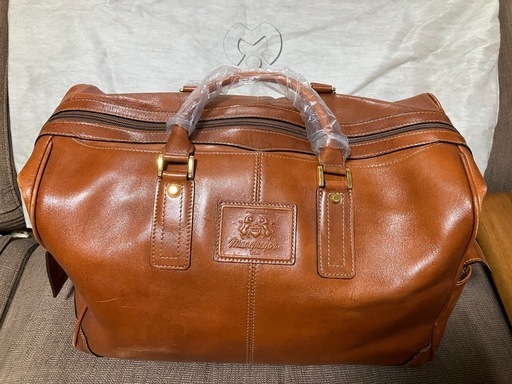 価格相談可能★McGREGORマクレガー本革ボストンバッグ ブラウン