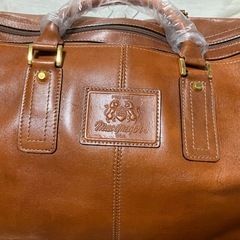 価格相談可能★McGREGORマクレガー本革ボストンバッグ ブラウンの画像