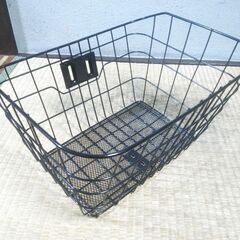 決定★大きい前カゴ★ママチャリ自転車★ブラック★の画像