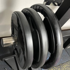 トレーニングバー、プレートの画像