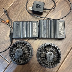 バートル　バッテリー　空調服ファンの画像