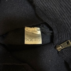 Ford Mills ネイビー長袖 クロップドニットの画像