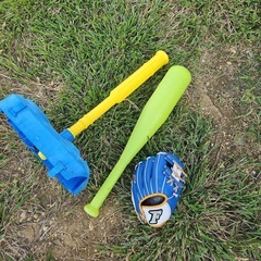 キッズベースボールセット の画像