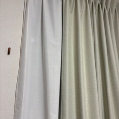 ニトリ　遮像レースカーテン/遮光カーテンの画像