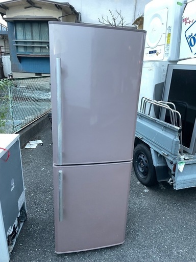 北九州市内配送無料　保証付き 三菱電機 MITSUBISHI ELECTRIC 冷蔵庫（256L・右開き） ラベンダーピンク MR-H