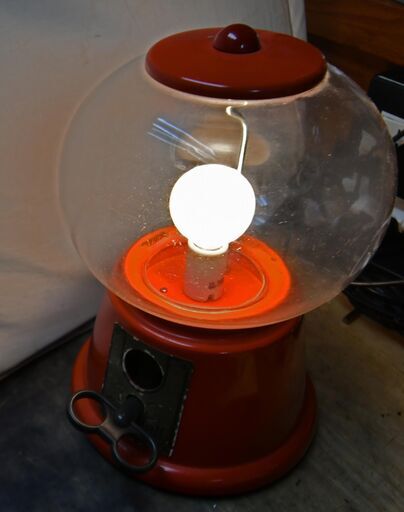 ●レア！希少！！●アメリカン雑貨(^^♪●ガムボール型　ランプ　照明　ビンテージ品●相模原　横浜　神奈川●