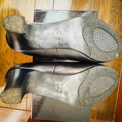 【I.M.G.N】フォーマル用 ブラック 革靴の画像