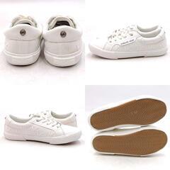 【未使用】マイケルコース ローカット スニーカー 21cm ホワイト MK100592C レディース Michael Korsの画像