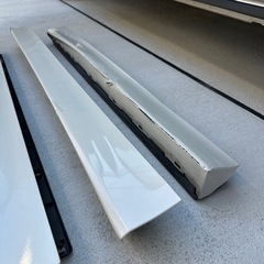 アルファード30後期　2.5sc 純正サイドステップ　左右セット　マッドガードの画像