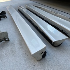 アルファード30後期　2.5sc 純正サイドステップ　左右セット　マッドガードの画像