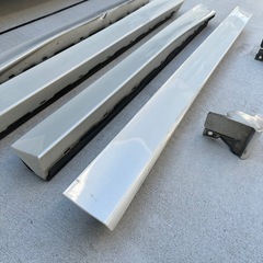 アルファード30後期　2.5sc 純正サイドステップ　左右セット　マッドガードの画像