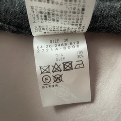 【BEAMS】ニットワンピース(カシミヤ30%)の画像