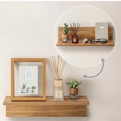 壁付け　棚　4点　模様替え　の画像