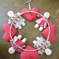 クリスマスリーフの画像