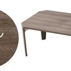 引き取り歓迎 
山善 折りたたみテーブル 折れ脚ローテーブル YAMAZEN 軽量の画像