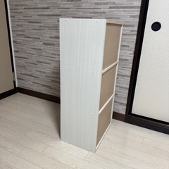 カラーボックス・ホワイト・管理番号１２の画像