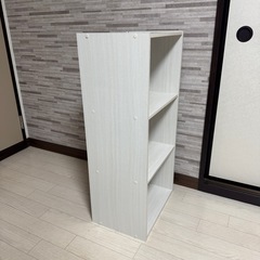 カラーボックス・ホワイト・管理番号１２の画像