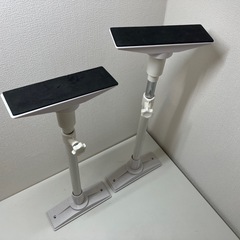 YAMAZEN 家具突っ張り棒 KTB-M(WH)（2本組）の画像