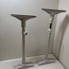 YAMAZEN 家具突っ張り棒 KTB-M(WH)（2本組）の画像