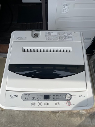 北九州市内配送無料　保証付き 　YWM-T60A1　ヤマダ電機オリジナル　全自動電気洗濯機　(6kg)